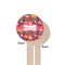 Birds & Hearts Wooden 7.5" Stir Stick - Round - Single Sided - Front & Back