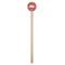 Birds & Hearts Wooden 7.5" Stir Stick - Round - Single Stick