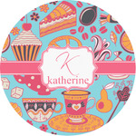 Dessert & Coffee Multipurpose Round Labels - 1" (Personalized)