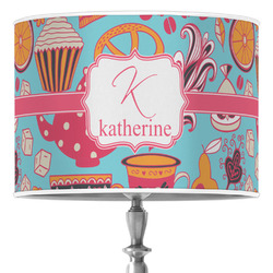 Dessert & Coffee Drum Lamp Shade (Personalized)