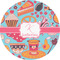 Dessert & Coffee 2" Multipurpose Round Labels - Single Sticker