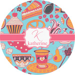 Dessert & Coffee Multipurpose Round Labels - 3" (Personalized)