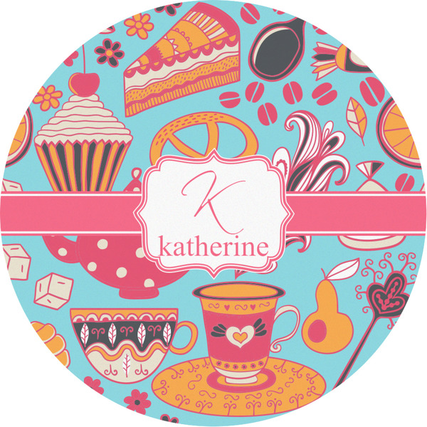 Custom Dessert & Coffee Multipurpose Round Labels - 3" (Personalized)