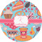 Dessert & Coffee 3" Multipurpose Round Labels - Single Sticker