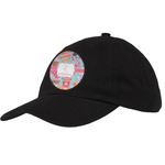 Dessert & Coffee Baseball Cap - Black (Personalized)