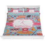 Dessert & Coffee Comforter Set - King (Personalized)