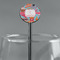 Dessert & Coffee Black Plastic 5.5" Stir Stick - Round - Main