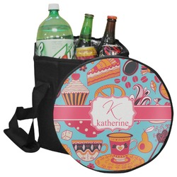 Dessert & Coffee Collapsible Cooler & Seat (Personalized)