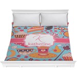 Dessert & Coffee Comforter - King (Personalized)