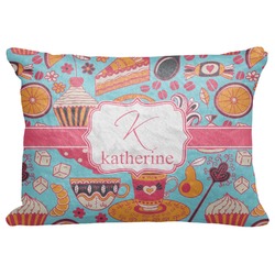 Dessert & Coffee Decorative Baby Pillowcase - 16"x12" (Personalized)