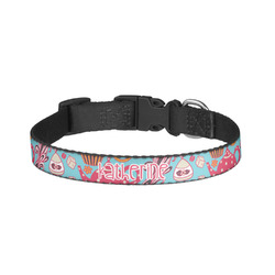 Dessert & Coffee Dog Collar - Small (Personalized)