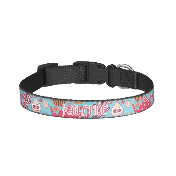 Custom Dessert & Coffee Dog Collar - Small (Personalized)