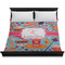 Dessert & Coffee Duvet Cover - King - On Bed - No Prop