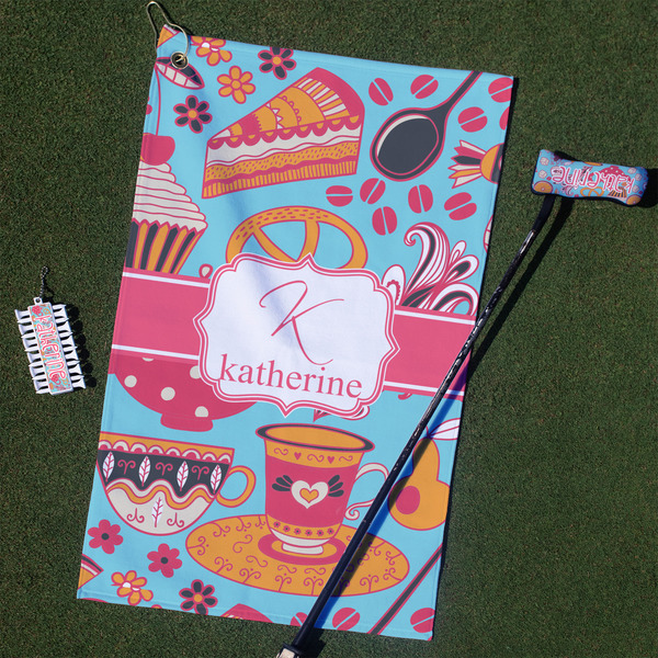 Custom Dessert & Coffee Golf Towel Gift Set (Personalized)