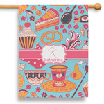 Dessert & Coffee 28" House Flag - Single Sided (Personalized)