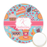 Dessert & Coffee Printed Cookie Topper - Round (Personalized)