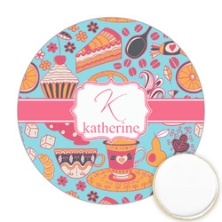 Dessert & Coffee Printed Cookie Topper - 2.5" (Personalized)