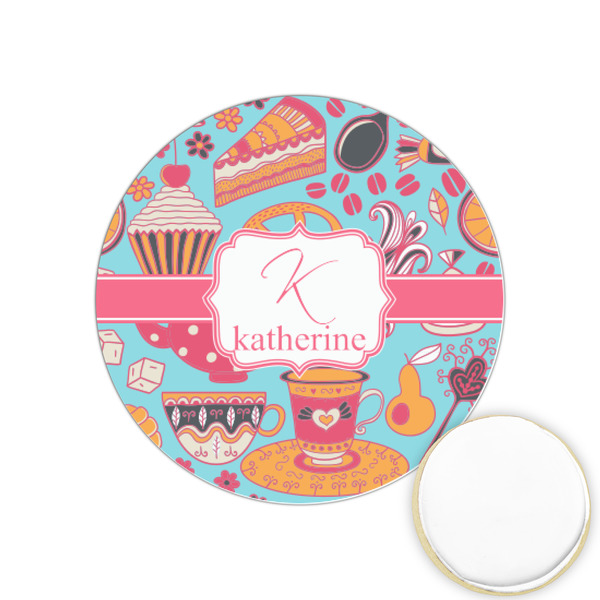Custom Dessert & Coffee Printed Cookie Topper - 1.25" (Personalized)