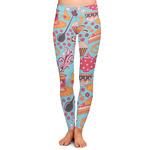 Dessert & Coffee Ladies Leggings - Extra Small