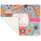 Dessert & Coffee Linen Placemat - Folded Corner (single side)