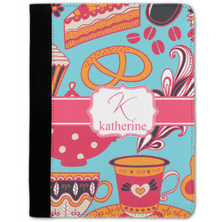 Dessert & Coffee Notebook Padfolio w/ Name and Initial