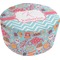 Dessert & Coffee Round Pouf Ottoman (Bottom)