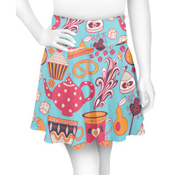 Dessert & Coffee Skater Skirt - Large