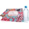 Dessert & Coffee Sports Towel Folded with Water Bottle