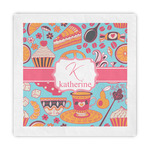 Dessert & Coffee Standard Decorative Napkins (Personalized)