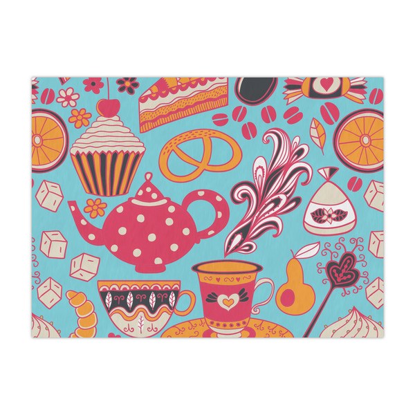 Custom Dessert & Coffee Large Tissue Papers Sheets - Heavyweight