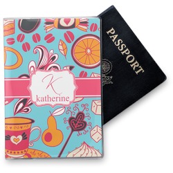 Dessert & Coffee Vinyl Passport Holder (Personalized)