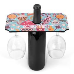 Dessert & Coffee Wine Bottle & Glass Holder (Personalized)