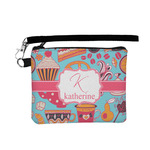 Dessert & Coffee Wristlet ID Case w/ Name and Initial