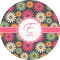 Daisies 1" Multipurpose Round Labels - Single Sticker