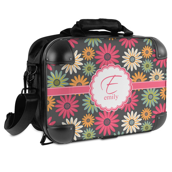 Custom Daisies Hard Shell Briefcase - 15" (Personalized)