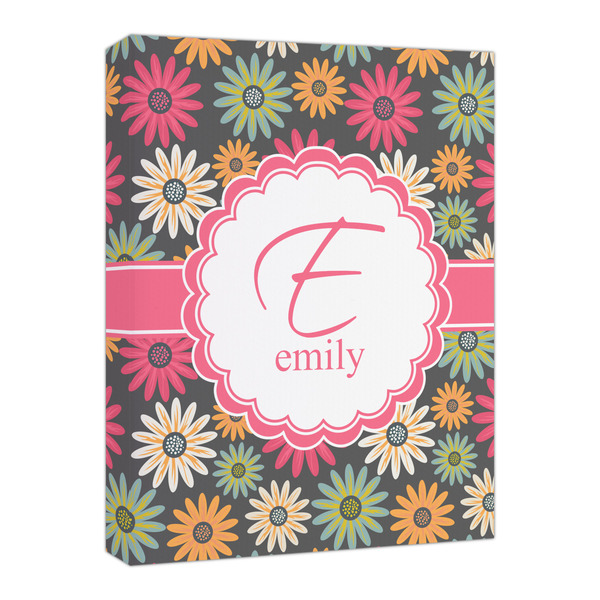 Custom Daisies Canvas Print - 16x20 (Personalized)