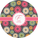 Daisies Multipurpose Round Labels - Custom Sized (Personalized)