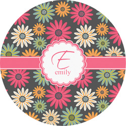 Daisies Multipurpose Round Labels - 4" (Personalized)