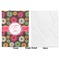 Daisies Baby Blanket (Single Side - Printed Front, White Back)