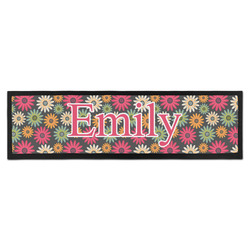 Daisies Bar Mat (Personalized)