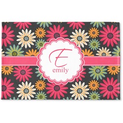 Daisies Woven Mat (Personalized)