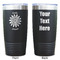 Daisies Black Polar Camel Tumbler - 20oz - Double Sided  - Approval