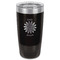 Daisies Black Polar Camel Tumbler - 20oz - Front