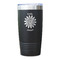 Daisies Black Polar Camel Tumbler - 20oz - Single Sided - Approval