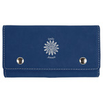 Daisies Cards & Dice Set - Navy Blue (Personalized)