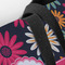 Daisies Closeup of Tote w/Black Handles