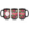 Daisies Coffee Mug - 15 oz - Black APPROVAL