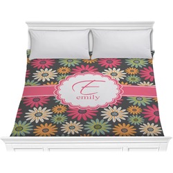 Daisies Comforter - King (Personalized)