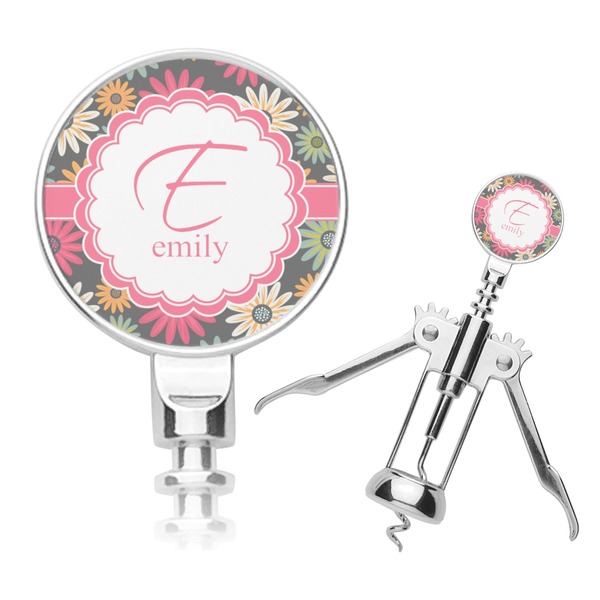 Custom Daisies Corkscrew (Personalized)