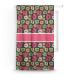 Daisies Curtain Panel - Custom Size